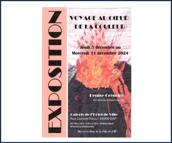 Gap. Exposition, Voyage au cœur de la couleur