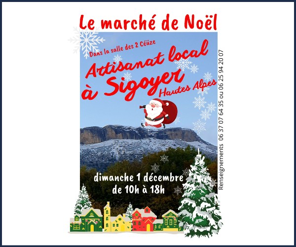 Marché de Noël de Sigoyer 2024