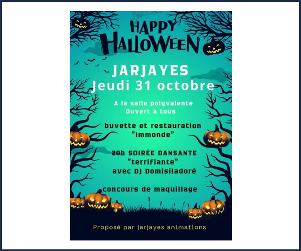 Happy Halloween à Jarjayes !