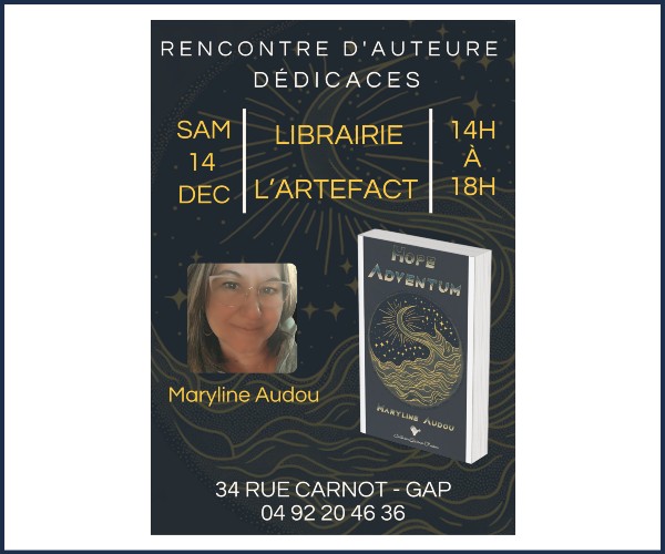 Gap. Rencontre dédicaces librairie L'Artefact