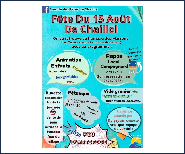 Saint Michel de Chaillol. Vide greniers Les Marrons