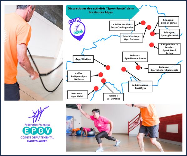 Trouvez l'association sport santé proche de chez vous !