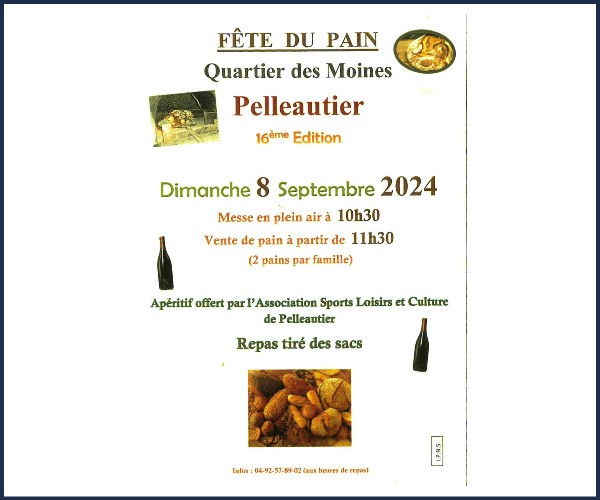 Fête du pain de Pelleautier