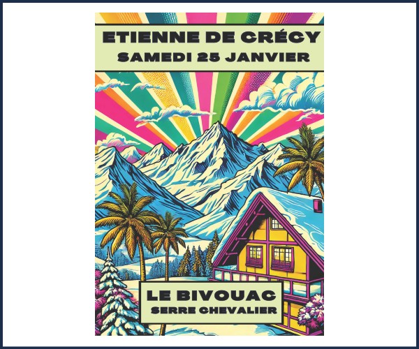 La Salle les Alpes. Dj Set au Bivouac