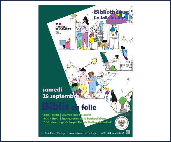 La Salle les Alpes. Biblis en Folie