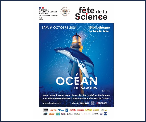 La Salle les Alpes. Fête de la Science à la Bibliothèque