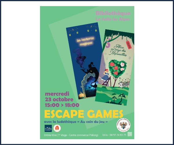 La Salle les Alpes. Escape Games