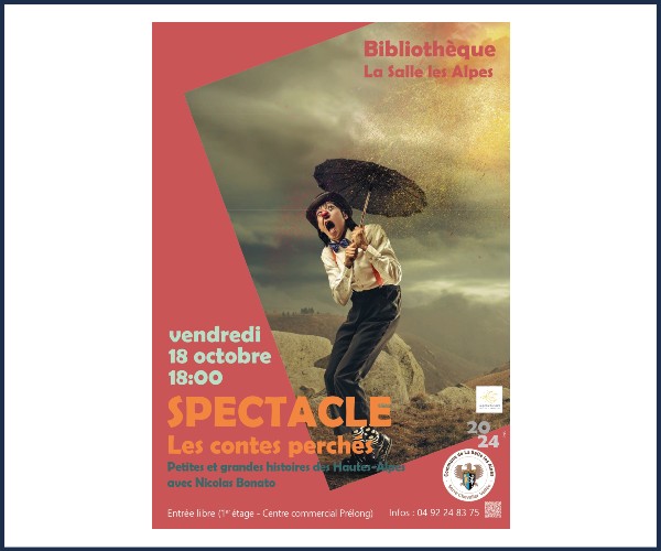 La Salle les Alpes. Spectacle Les contes Perchés