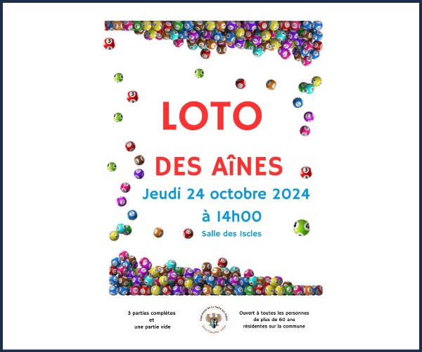 La Salle les Alpes. Loto des Aînés