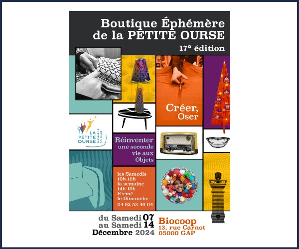 Gap. 17ème édition La Boutique Ephémère de La Petite Ourse