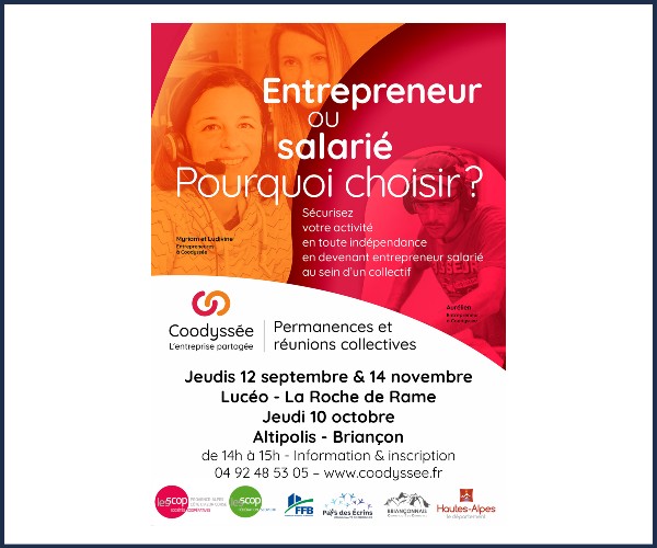 La Roche de Rame. Entrepreneur ou salarié pourquoi choisir ?