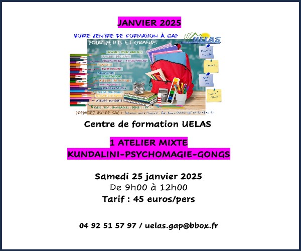Gap. Atelier kundalini psychomagie gong