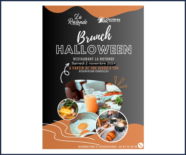 Orcières. Les brunchs au restaurant de la Rotonde !