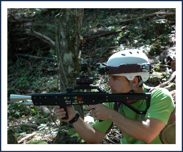 Orcières. Laser Game en Extérieur
