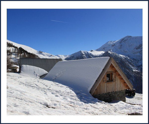 Orcières. Chalets d'Alpage en Hiver !
