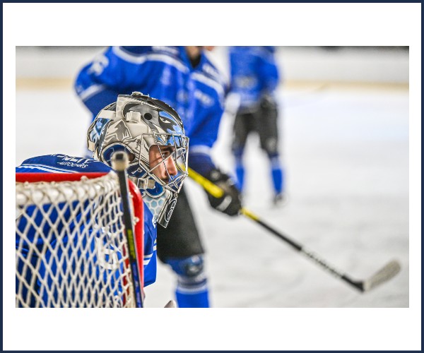 Orcières. Match de hockey, Les Rapaces de Gap !