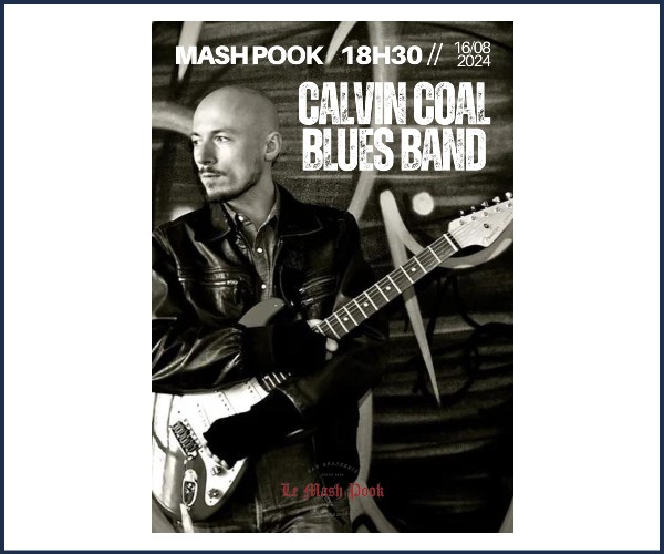 Orcières. Concert Calvin Coal Blues Band