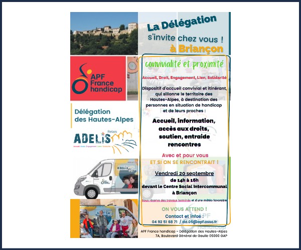 Briançon. Relais Adelis APF France Handicap
