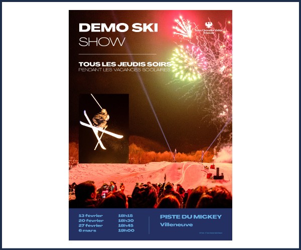 La Salle les Alpes. Démo Ski Show