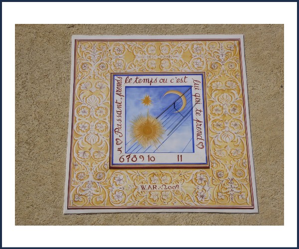 La Salle les Alpes. Découverte des Cadrans Solaires