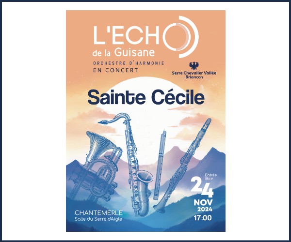 Saint Chaffrey. Concert de la Sainte Cécile