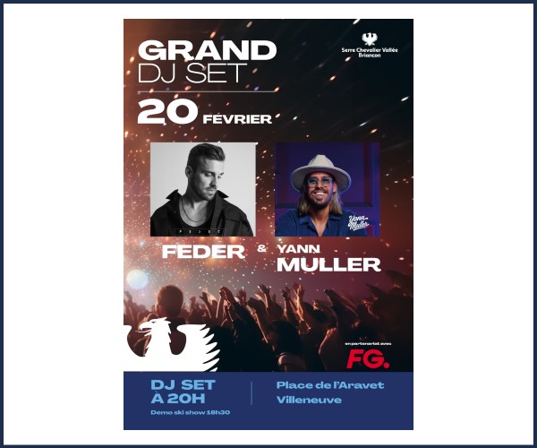 La Salle les Alpes. Dj Set