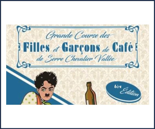 La Salle les Alpes. 6ème édition Grande course des filles et garçons de café