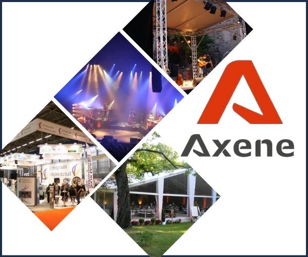 AXENE Matériel et Services pour tous vos événements