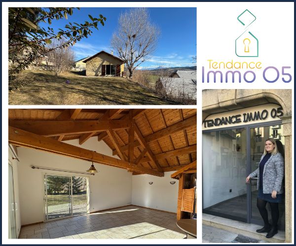 Tendance Immo 05 :  Maison T4 avec jardin