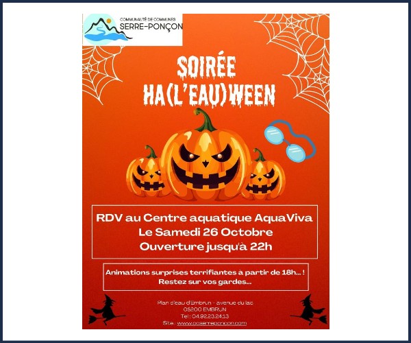 Embrun. Soirée Ha L'Eau Ween
