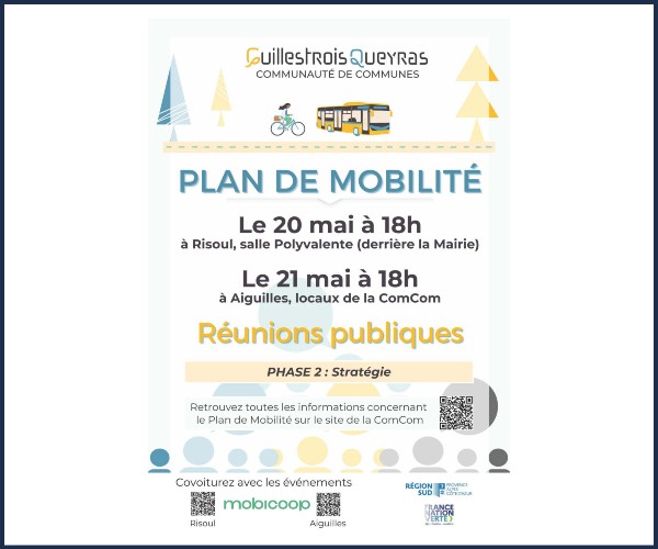 Aiguilles. Plan de Mobilité, phase 2 : Stratégie