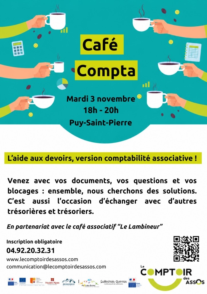 Café compta à Puy Saint Pierre