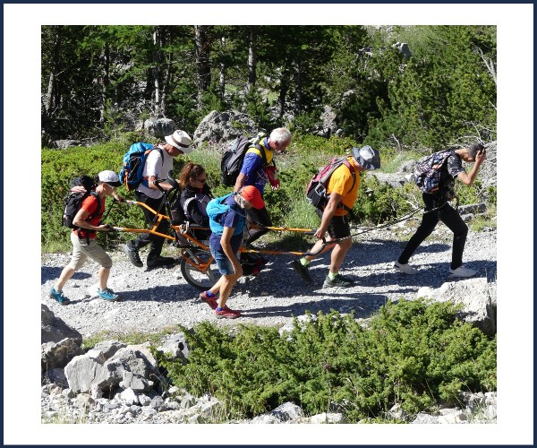 Aiguilles. Sorties en Joëlettes été 2025