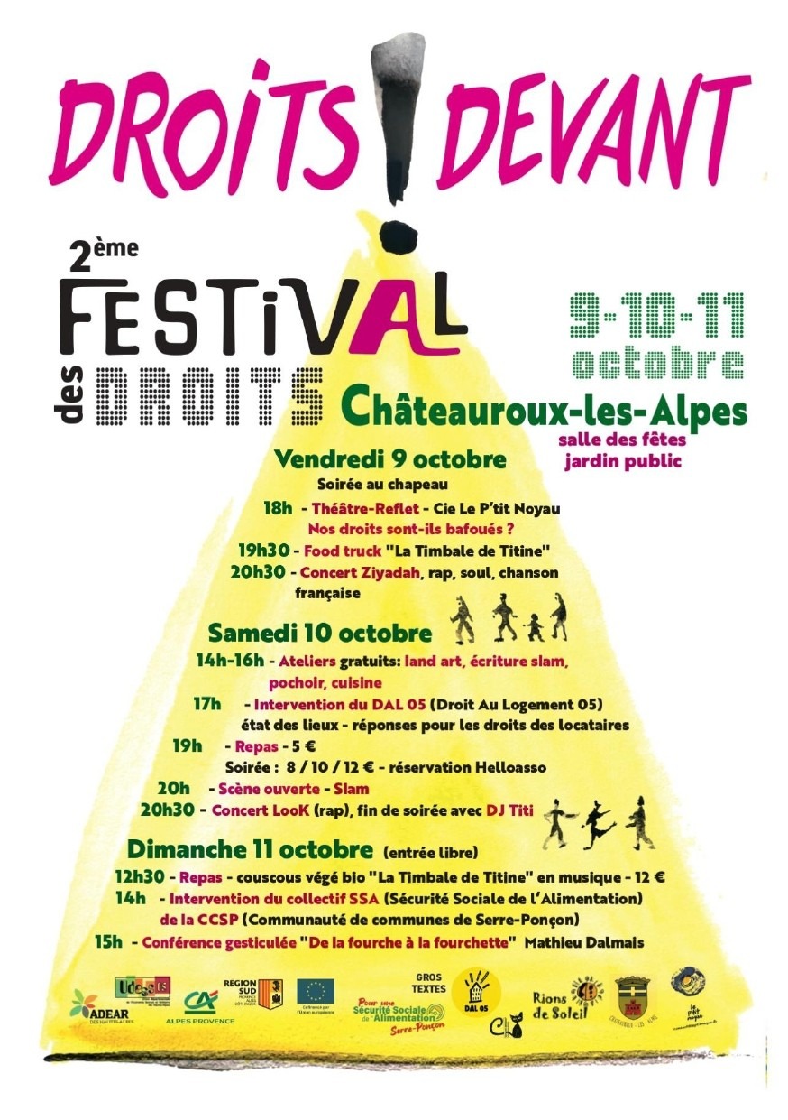 2ème Festival Droits Devants ! à Châteauroux 