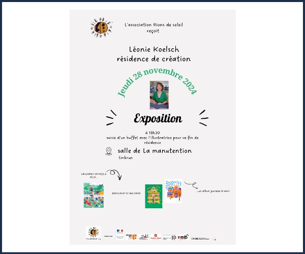 Embrun. Exposition Léonie Koelsch