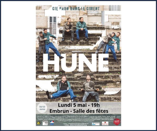 Embrun. Hune, Spectacle Théâtre et Danse
