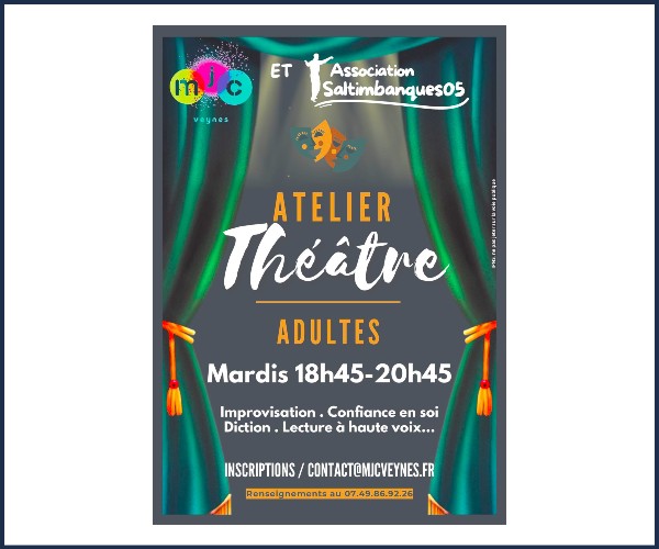 Veynes. Atelier Théâtre Adulte de la MJC
