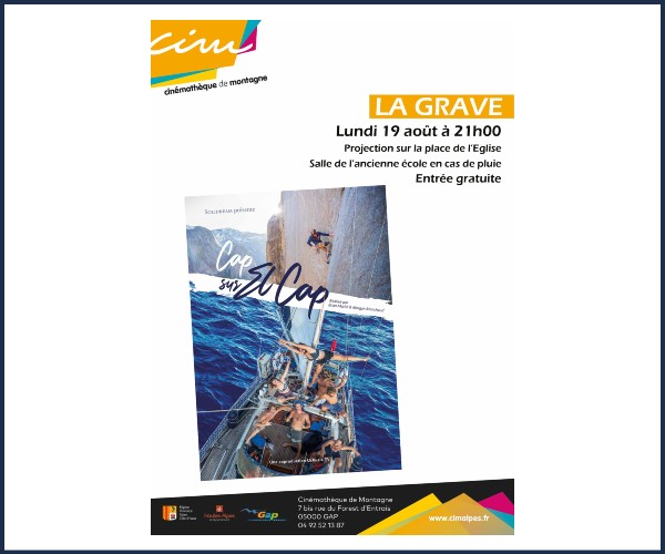 La Grave. Projection Cap sur El Cap