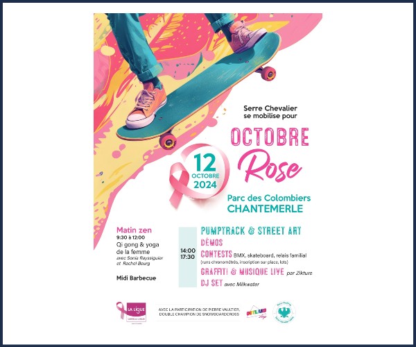 Saint Chaffrey. Octobre Rose