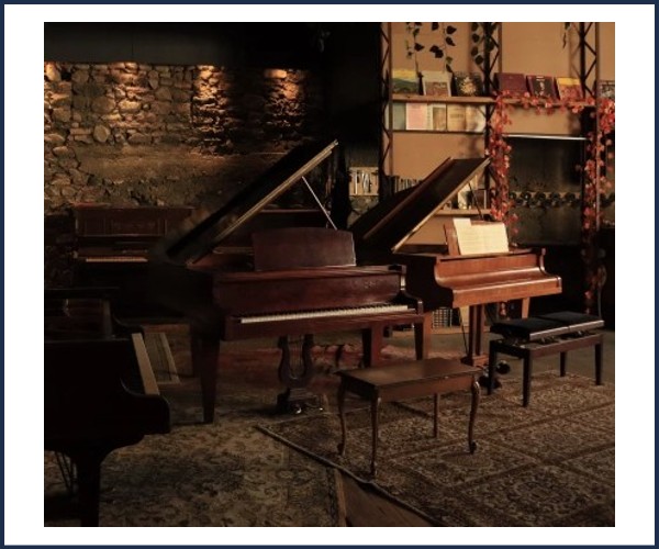 Les Orres. Concert La pianoterie