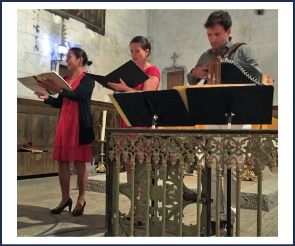 Les Orres. Spectacle musical Les Semeuses