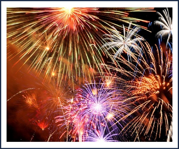 Abriès Ristolas. Feu d'Artifice