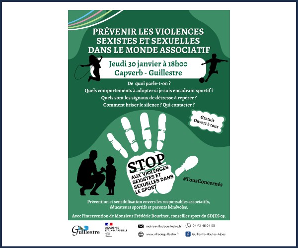Guillestre. Conférence sur les violences dans le sport