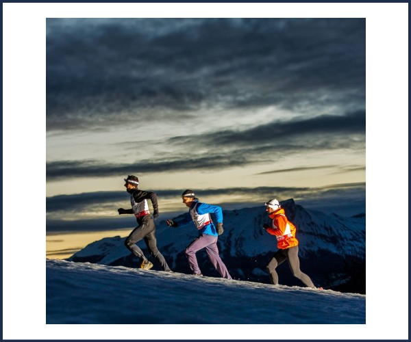 Saint Léger les Mélèzes. 12ème Trail des neiges du Champsaur