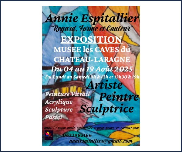 Exposition de peintures, sculptures et cartes postales