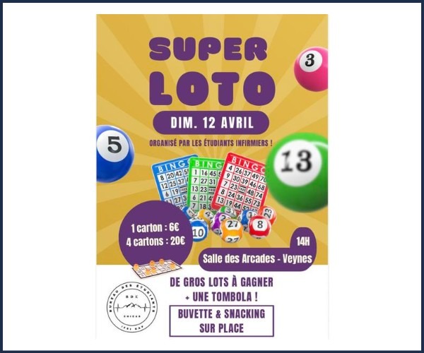 Super loto du Chicas à Veynes