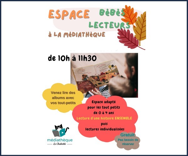 Chabottes. Espace Bébés Lecteurs