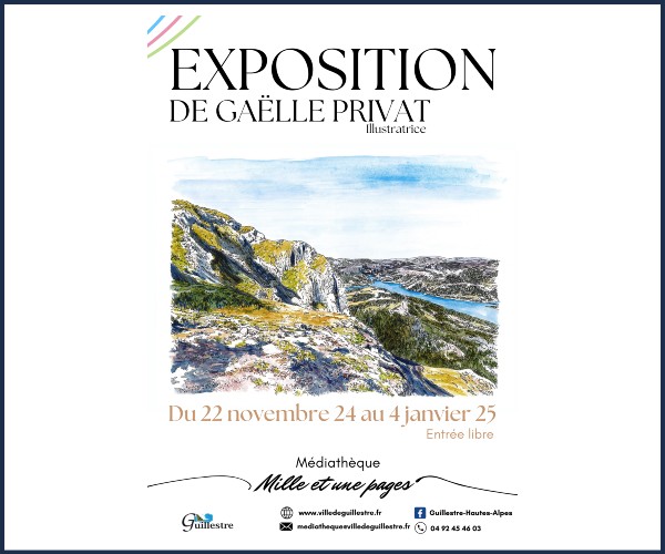 Guillestre. Exposition d'illustrations de Gaëlle Privat