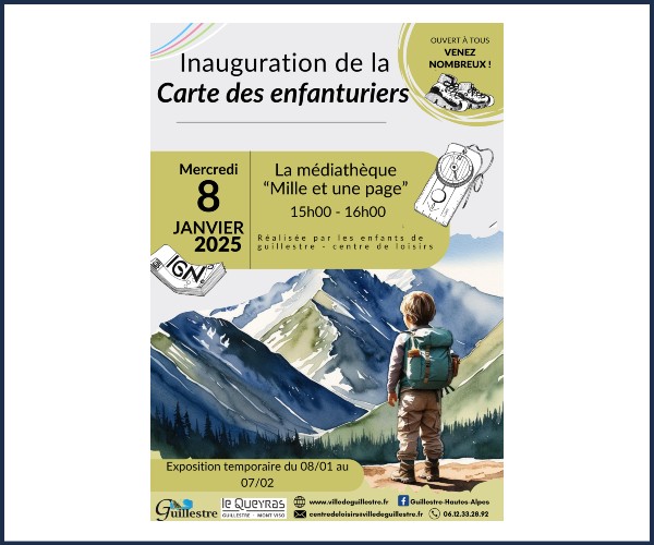 Guillestre. Inauguration de la carte des enfanturiers