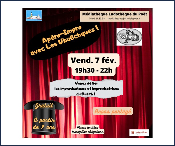 Le Poët. Apéro Impro